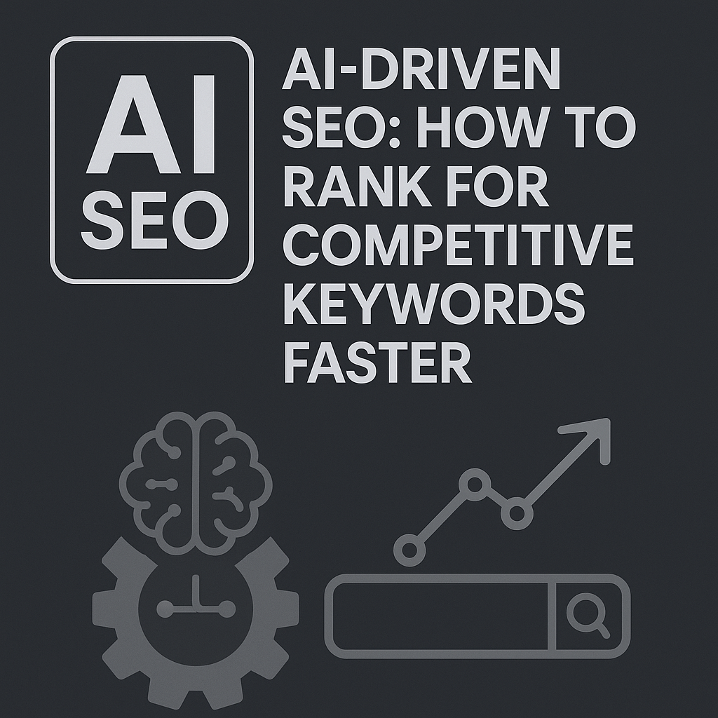 AI-Driven SEO: How to Rank for Competitive Keywords Faster